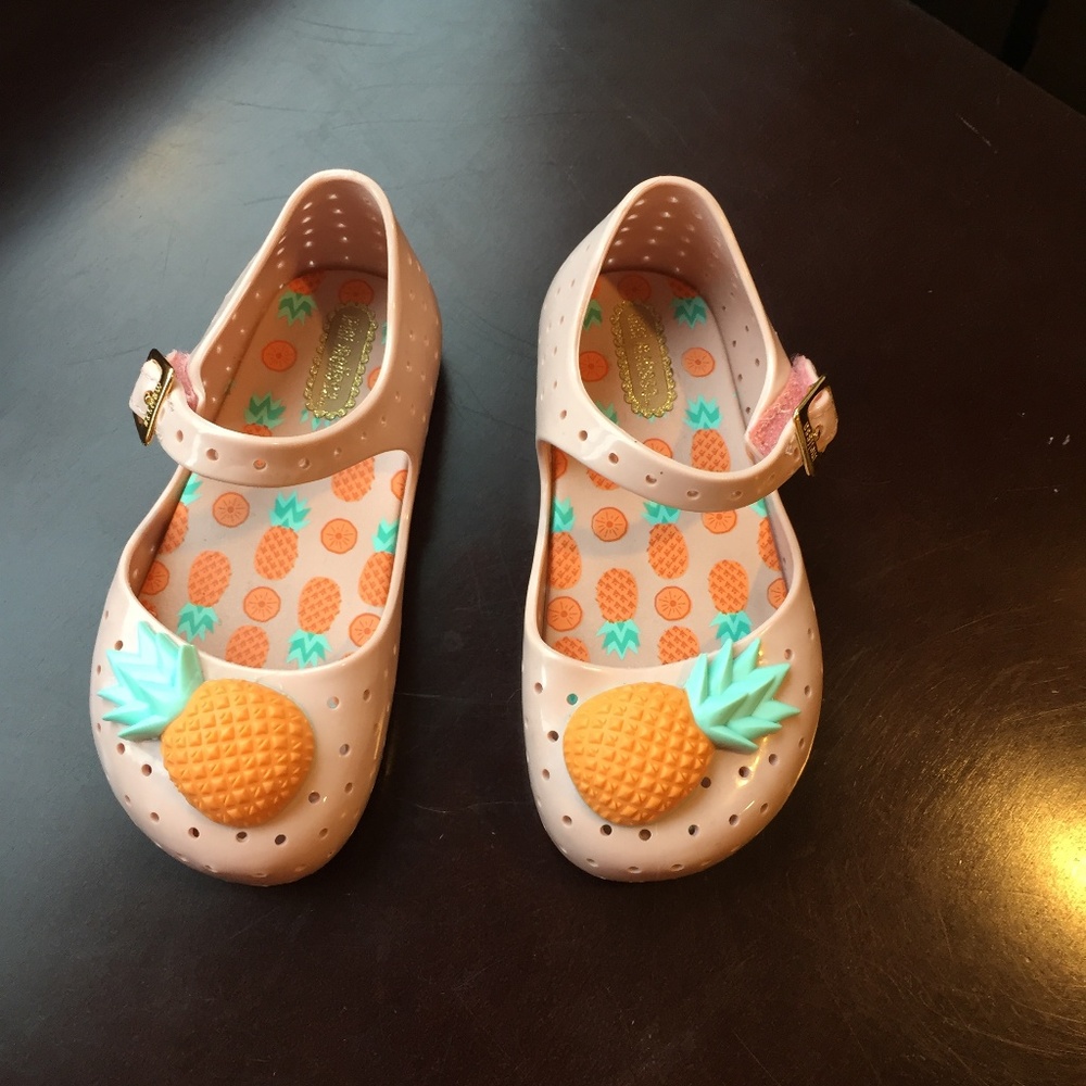 Mini Melissa Pineapple Nude Pink